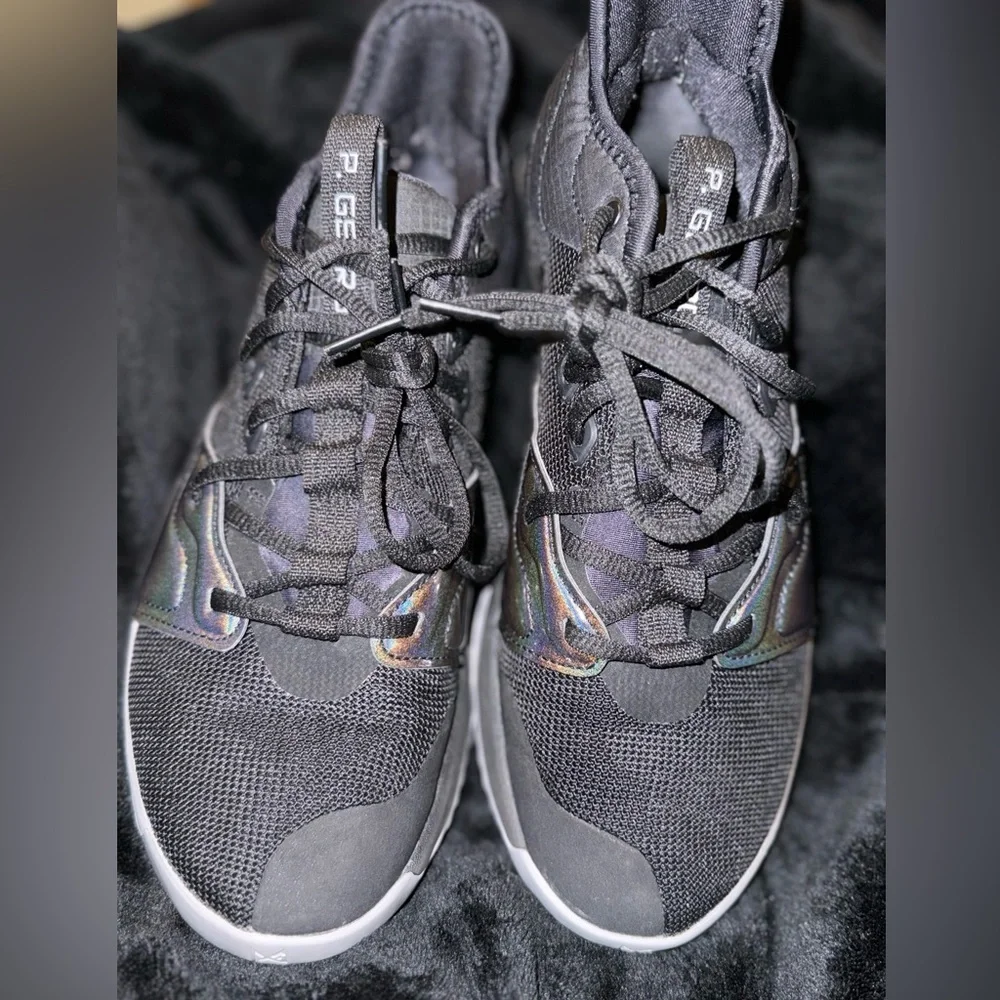 Nike PG 3 Shoe - Black/Gray Black Iridescent Sneakers Paul George